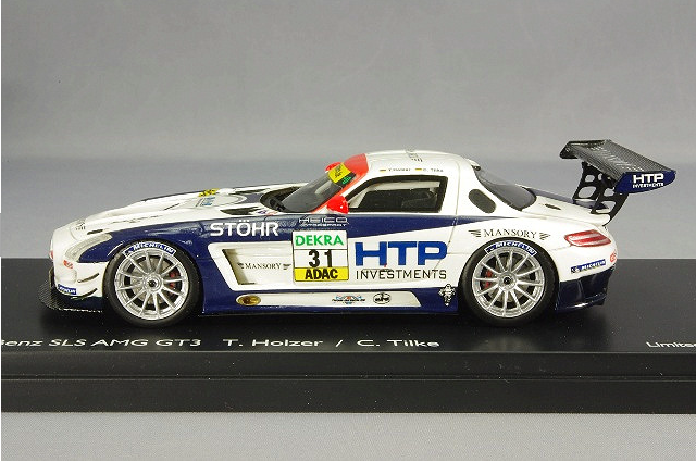Schuco SCH450882200 1/43 Mercedes-Benz SLS AMG GT3 2011 #31 Multi Color