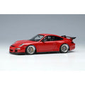 Make Up EIDOLON 1/43 Porsche 911 (997) GT3 RS (BBS Cup Wheel) 2007 Red EM710B