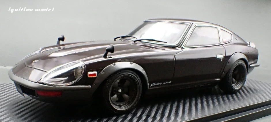 Ignition Model IG3721 1/18 Nissan Fairlady 240ZG HS30 Maroon Resin