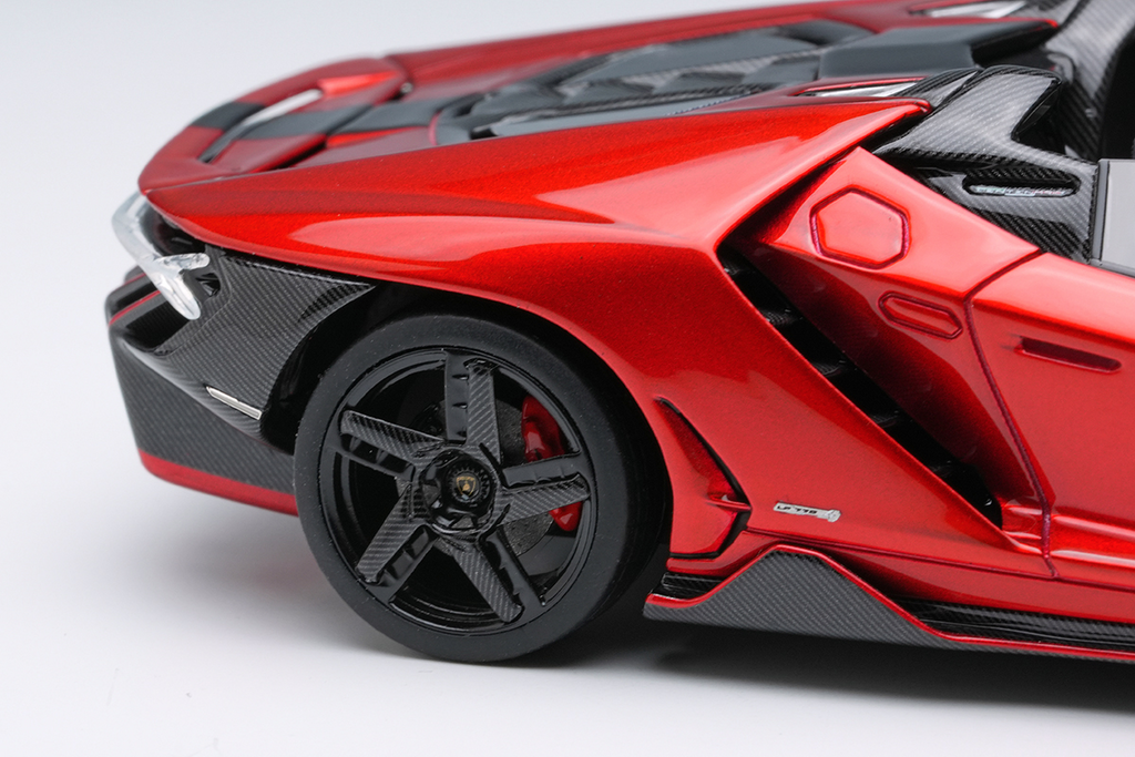 Make Up EIDOLON EM406F - 1/43 Lamborghini Centenario Roadster 2016 Rosso Efesto
