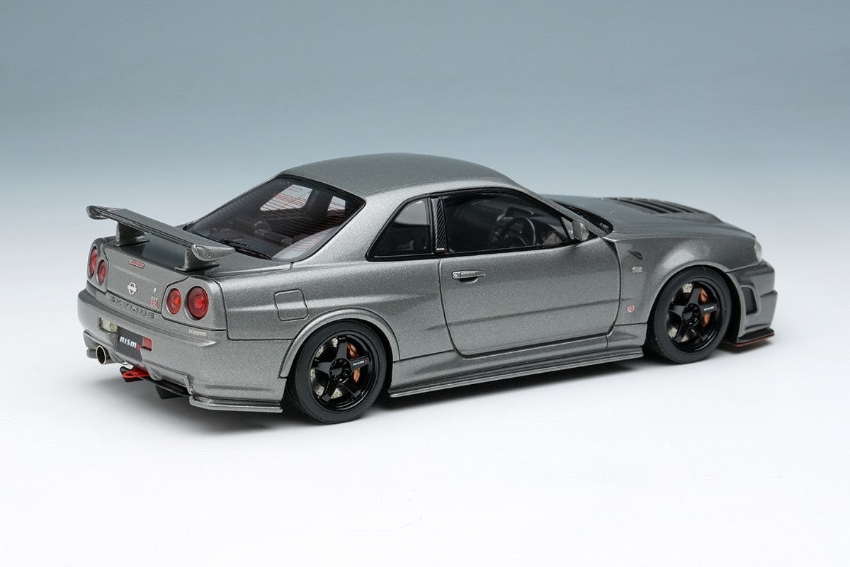 Make Up EIDOLON EM422B 1/43 Nissan Skyline GT-R Nismo BNR34 CRS Dark Gray