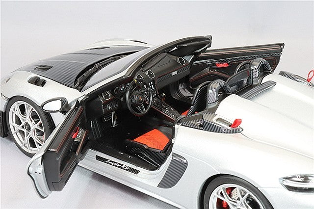 Norev NO187270 1/18 Porsche 718 Spyder RS 2023 Silver Die-cast