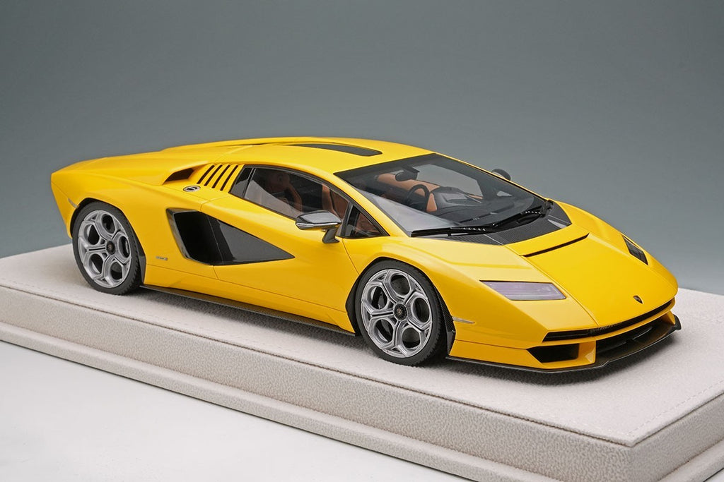Make Up EIDOLON EML160D 1/18 Lamborghini Countach LPI 800-4 2022 Giallo