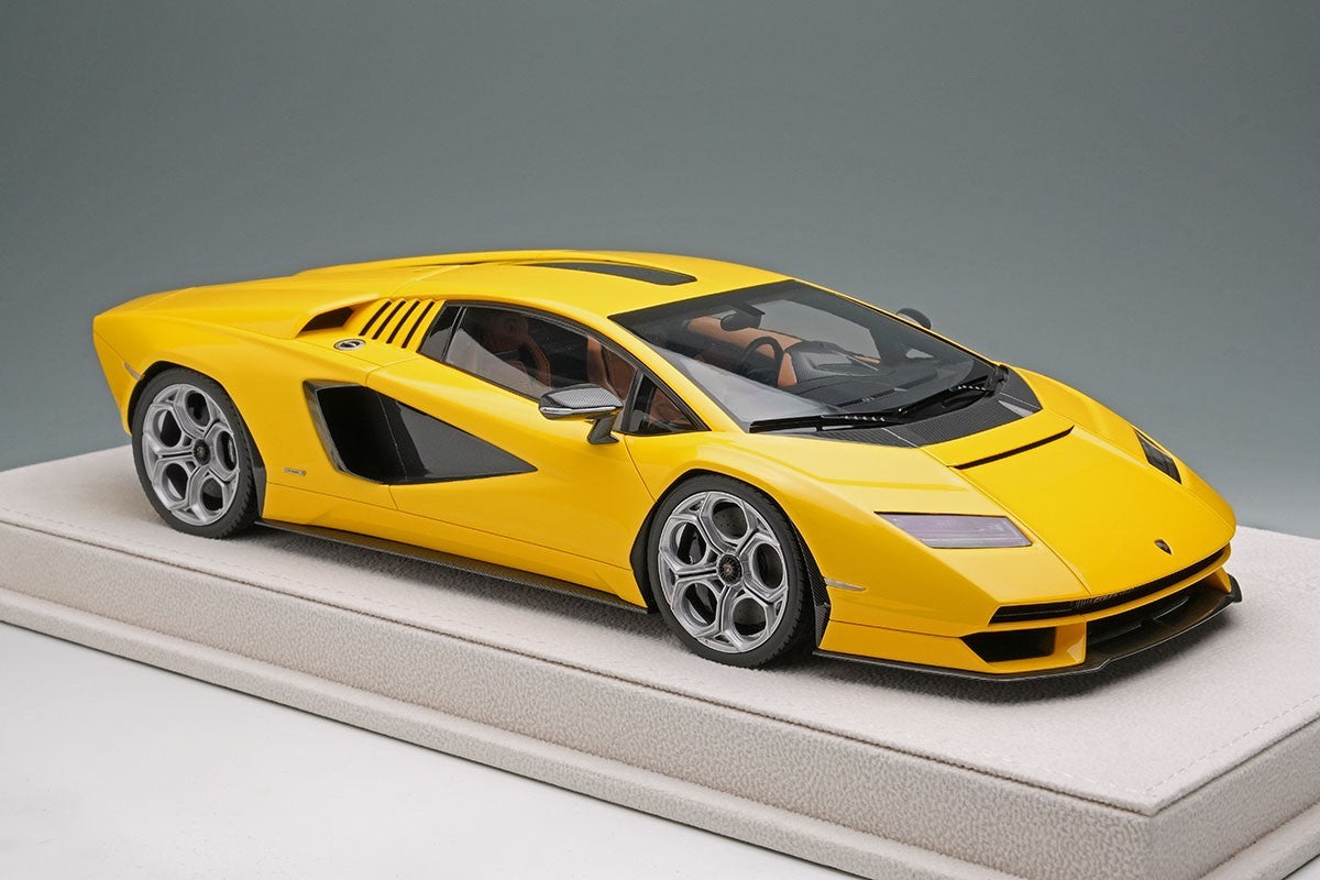 Make Up EIDOLON EML160D 1/18 Lamborghini Countach LPI 800-4 2022 Giallo