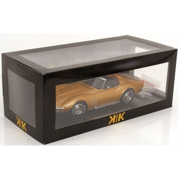 KK Scale KKDC181225 - 1/18 Chevrolet Corvette C3 1972 with Removable Roof Panels