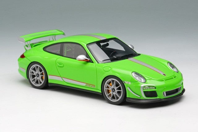 EIDOLON EM606E 1/43 Porsche 911 997.2 GT3 RS 4.0 2012 Green Yellow Resin