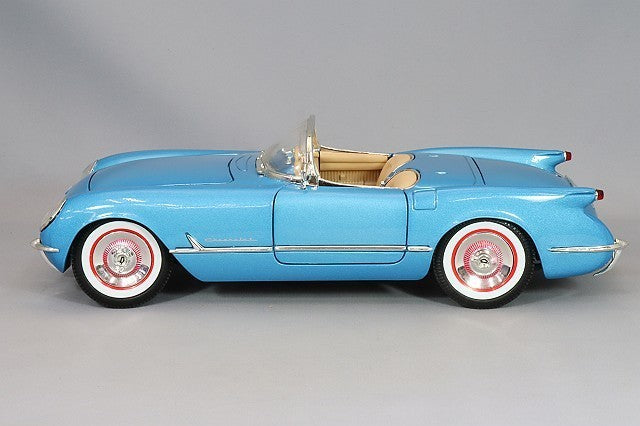 American Muscle KS-AMM1341 1/18 Chevrolet Corvette 1954 Blue Diecast