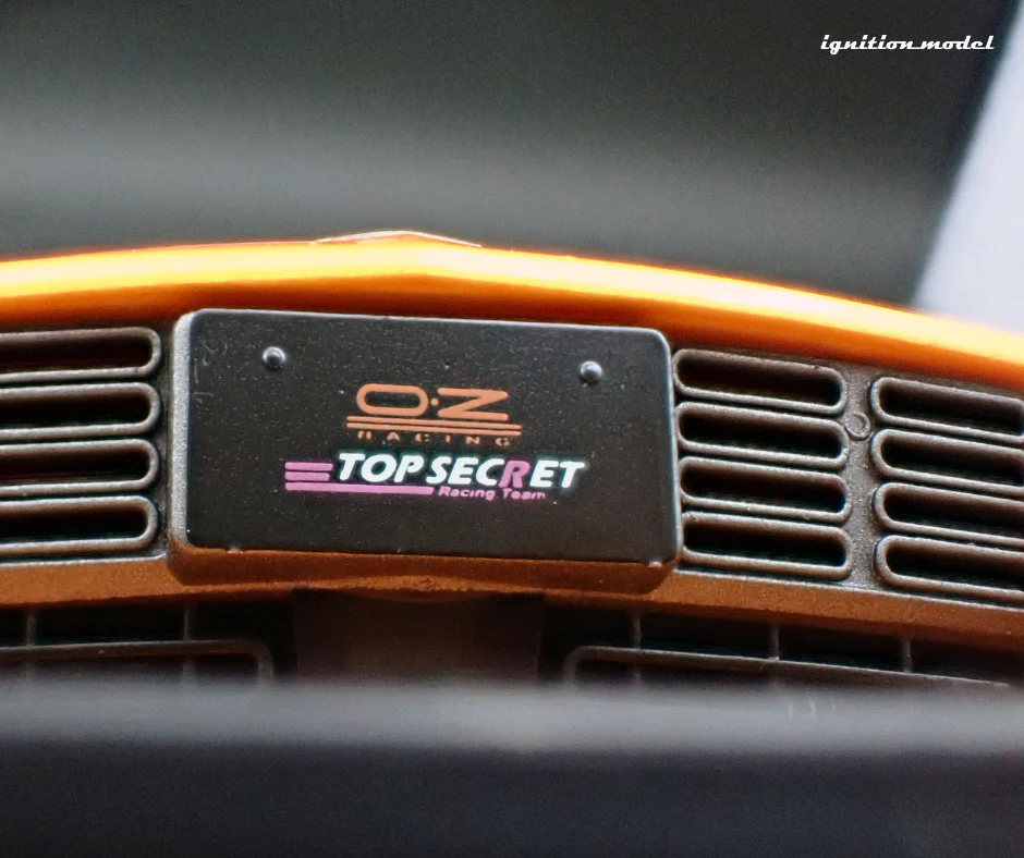 Ignition Model IG3382 1/18 TOP SECRET Nissan Fairlady Z RZ34 Orange Met Resin