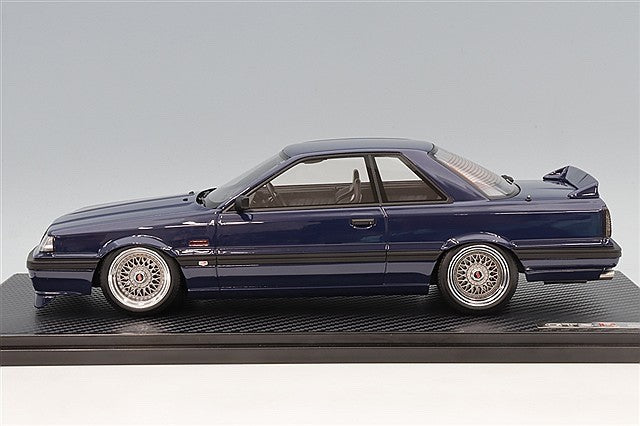 Ignition Model IG4008 1/18 Nissan Skyline GTS-R R31 Blue Black Resin