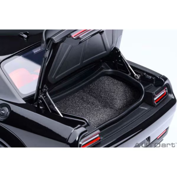 AUTOart 71765 1/18 Dodge Challenger SRT Super Stock 2023 Black Diecast