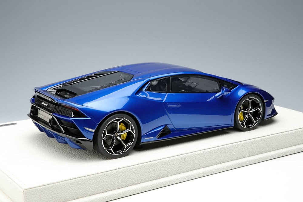 Make Up EIDOLON EML031B 1/18 Lamborghini Huracan EVO Blu Nethuns Asir Wheels