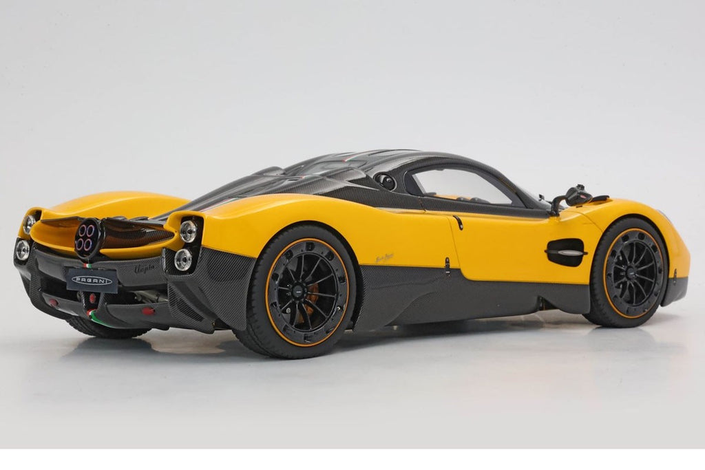 BBR P18223MV 1/18 Pagani Utopia 2022 Giallo Ginevra Yellow Resin Limited 100pcs