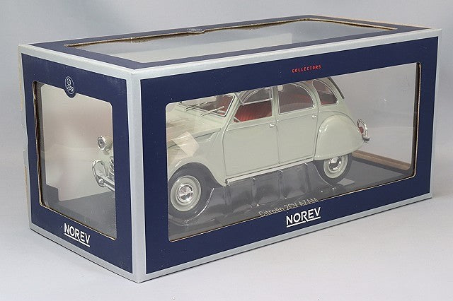 Norev NO181430 1/18 Citroen 2CV AZAM 1966 Rose Grey Diecast