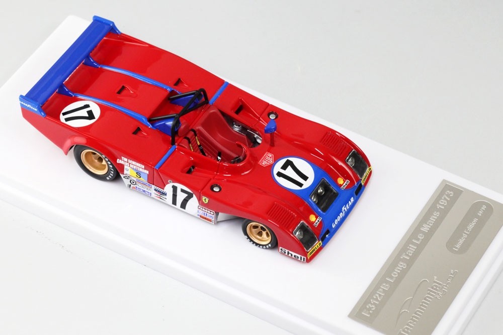 Tecno Model TM43-04C 1/43 Ferrari 312 PB #17 Le Mans 1973 Reutemann Schenken