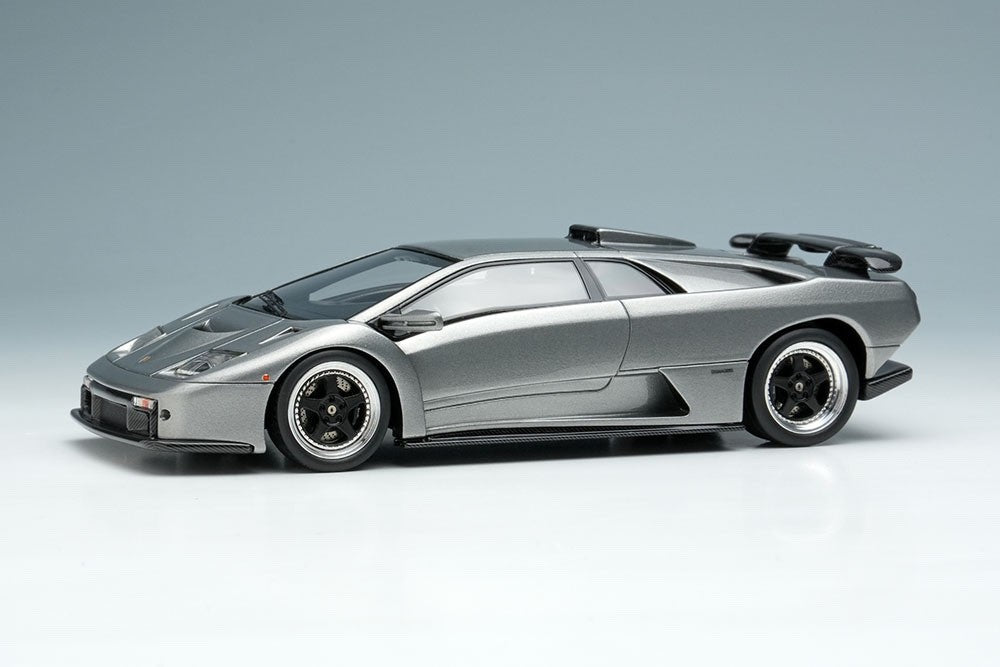 EIDOLON EM782C 1/43 Lamborghini Diablo GT 1999 Argento Titanium Resin