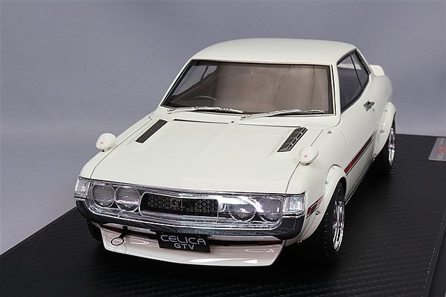Ignition Model IG3687 1/18 Toyota Celica 1600GTV TA22 Watanabe White Resin