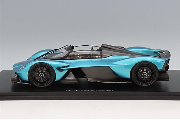 Spark S18S1035 1/18 Aston Martin Valkyrie Spider 2024 Turquoise Resin