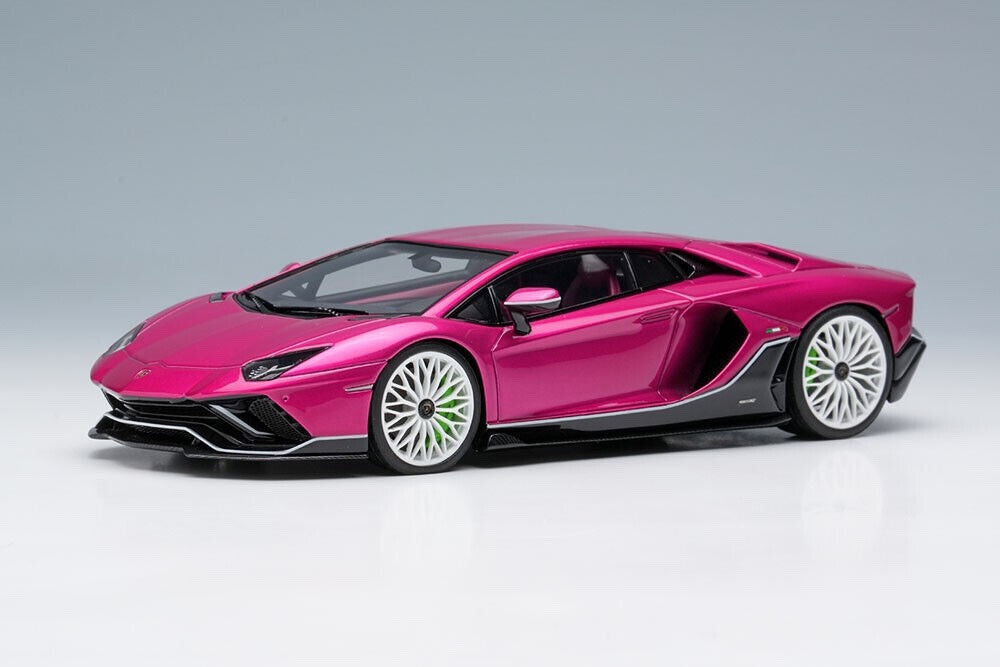 EIDOLON EM633F 1/43 Lamborghini Aventador LP780-4 Ultimae 2021 Viola Bast
