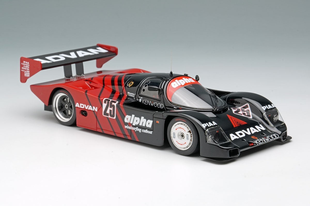 Make Up VISION VM321 1/43 Porsche 962C Advan Alpha Nova JSPC Fuji 500km 1989 #25