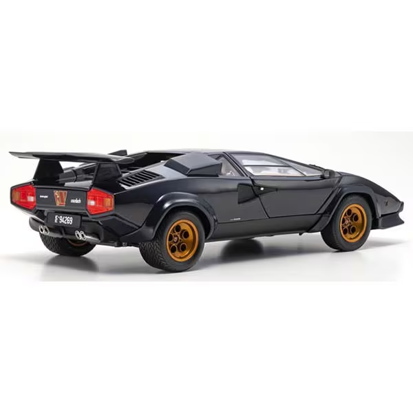 Kyosho KS08320D - 1/18 Lamborghini Countach Walter Wolf Dark Blue