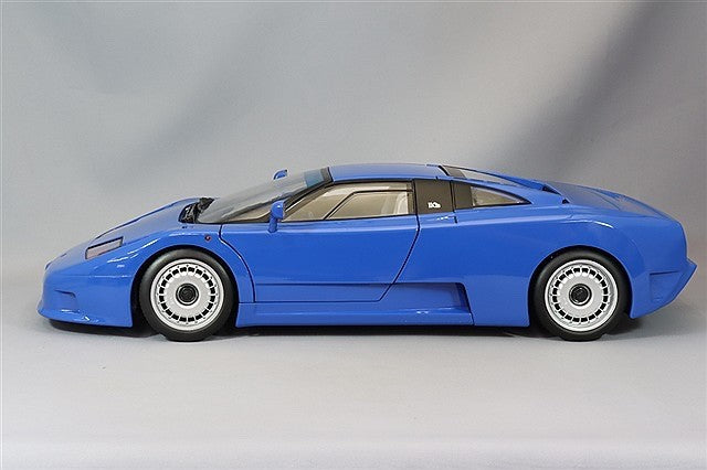 KK Scale KKDC120131 1/12 Bugatti EB110 1991 Blue Diecast Opening Parts Model