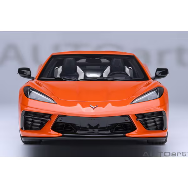 AUTOart 71283 1/18 Chevrolet Corvette C8 Stingray Z51 Orange Diecast