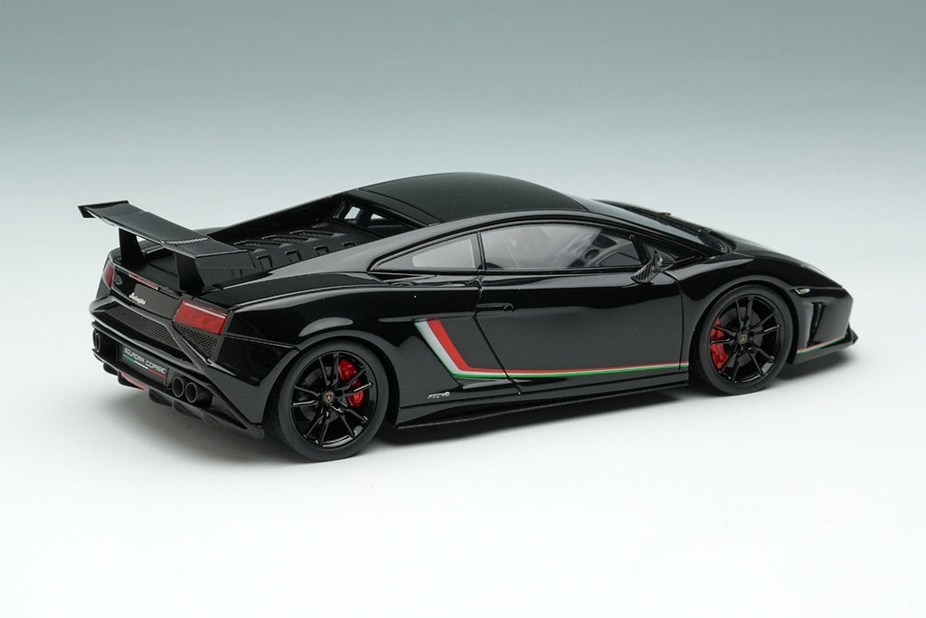 EIDOLON EM670E 1/43 Lamborghini Gallardo LP570-4 Squadra Corse 2014 Black Resin