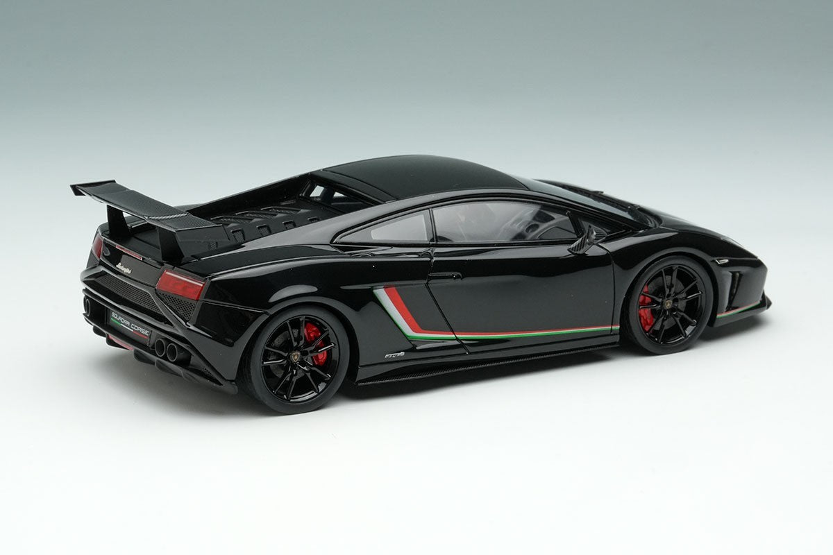 EIDOLON EM670E 1/43 Lamborghini Gallardo LP570-4 Squadra Corse 2014 Black Resin