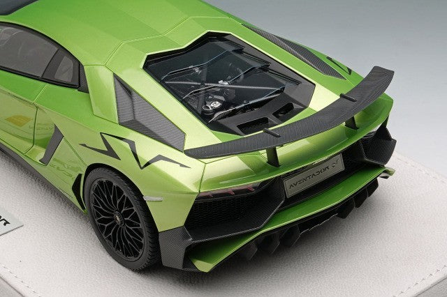 EIDOLON EML005G 1/18 Lamborghini Aventador LP750-4 SV 2015 Verde Ithaca Ltd 50pc