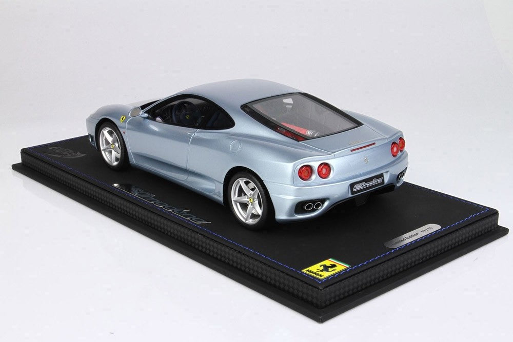 BBR P18172BV 1/18 Ferrari 360 Modena 1999 Grigio Alloy Resin Limited 60pcs