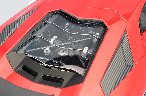 EIDOLON EML005A 1/18 Lamborghini Aventador LP750-4 SV Rosso Bia