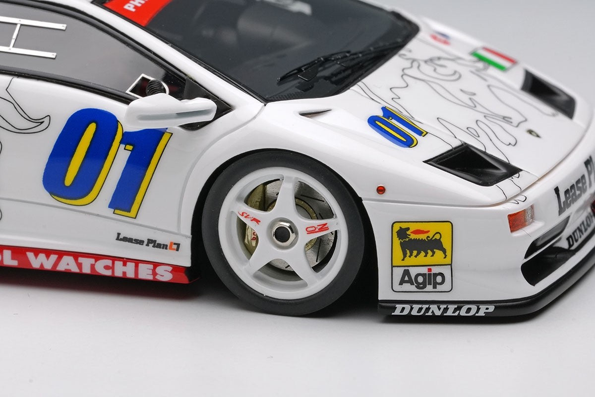 Make Up EIDOLON EM785F 1/43 Lamborghini Diablo SVR 1996 White Resin