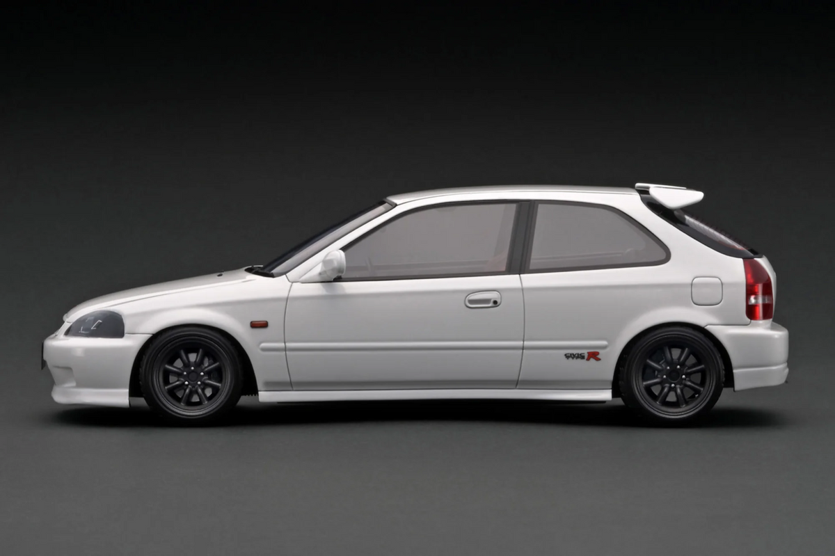 Ignition Model IG3542 1/18 Honda Civic Type R EK9 Watanabe White Resin