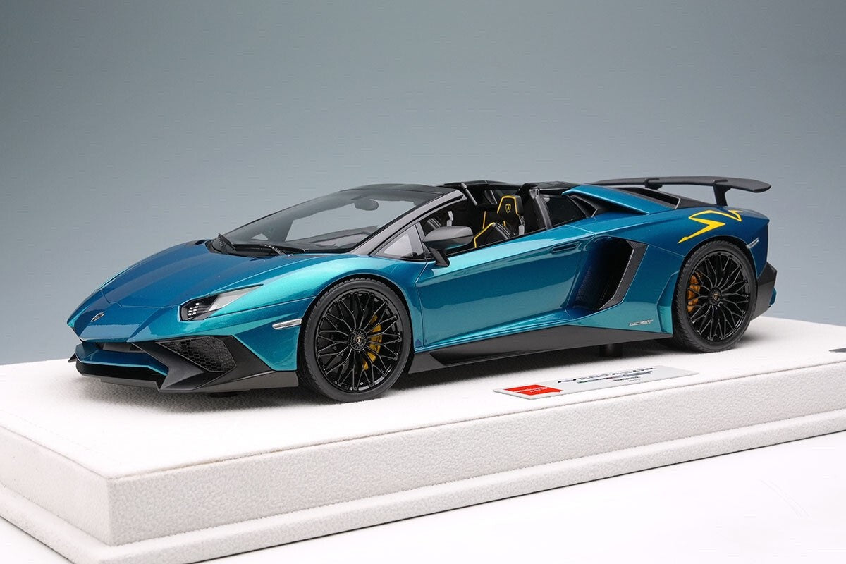 EIDOLON EML007D 1/18 Lamborghini Aventador LP750-4 SV Roadster Artemis Green
