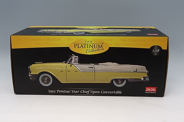 Sun Star SS5059 1/18 Pontiac Star Chief Convertible 1955 Diecast