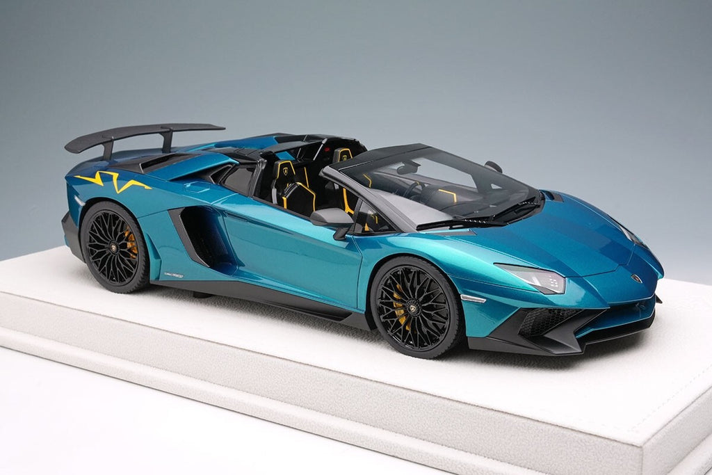EIDOLON EML007D 1/18 Lamborghini Aventador LP750-4 SV Roadster Artemis Green