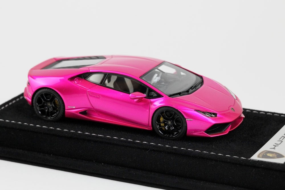 Looksmart LS426SC 1/43 Lamborghini Huracan LP610-4 2014 Flash Pink Ltd 25pcs