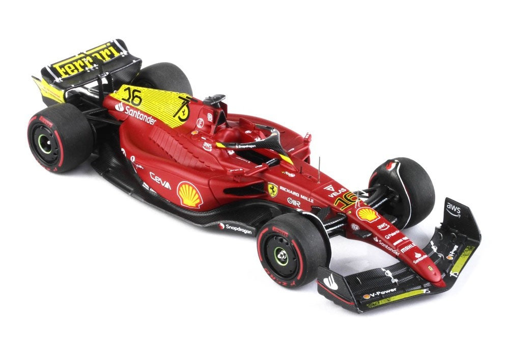BBR BBRC277A 1/43 Ferrari F1-75 Italy GP Monza 2022 Leclerc Yellow Ltd 575pcs