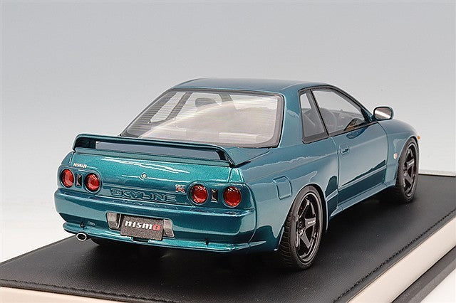 MOTORHELIX FS-MH027MG 1/18 Nissan Skyline GT-R R32 Green Resin