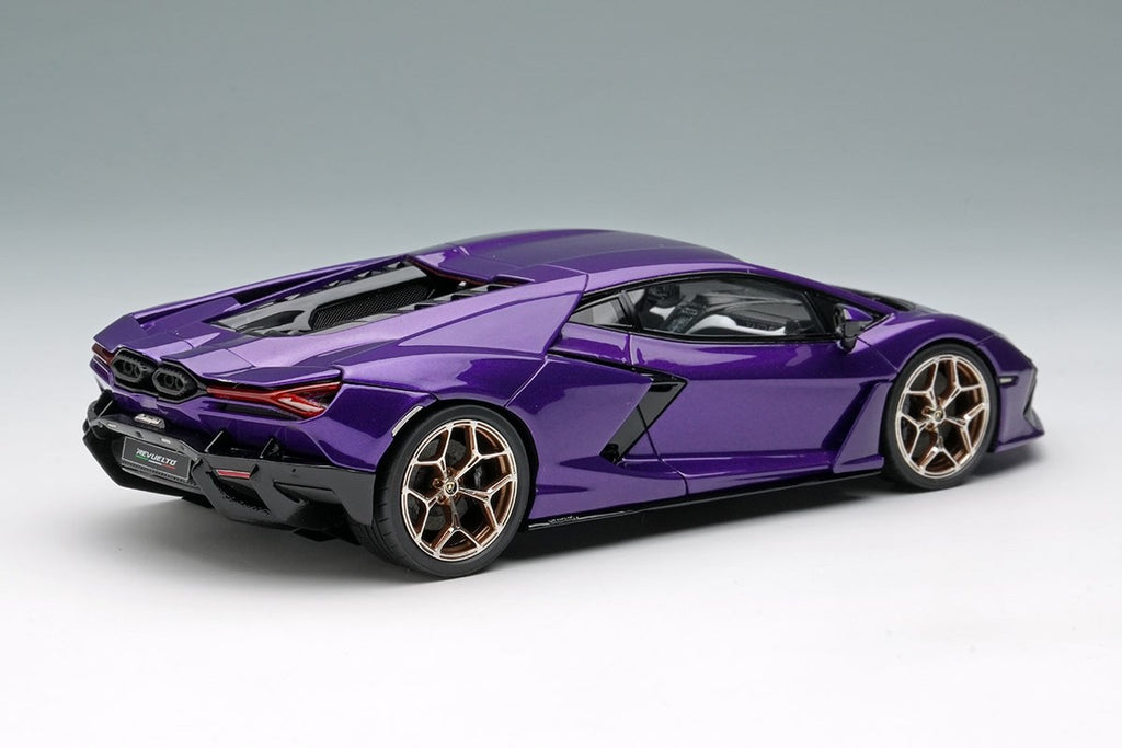 Make Up EIDOLON EM739D 1/43 Lamborghini Revuelto 2024 Viola Pasifae/Black