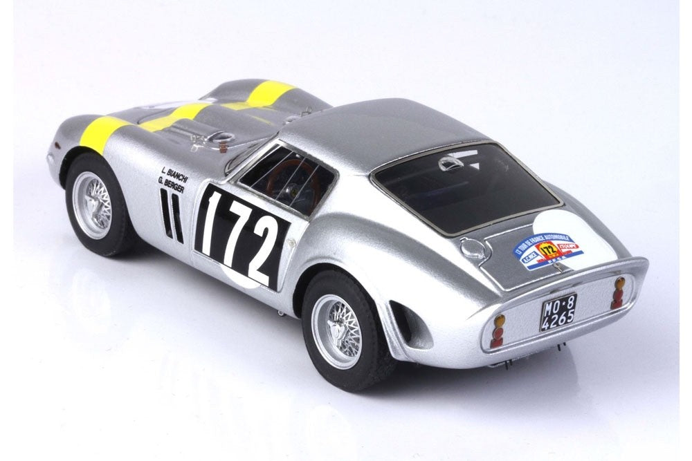 BBR BBR262 1/43 Ferrari 250 GTO Winner Tour de France 1964 n.172 Silver