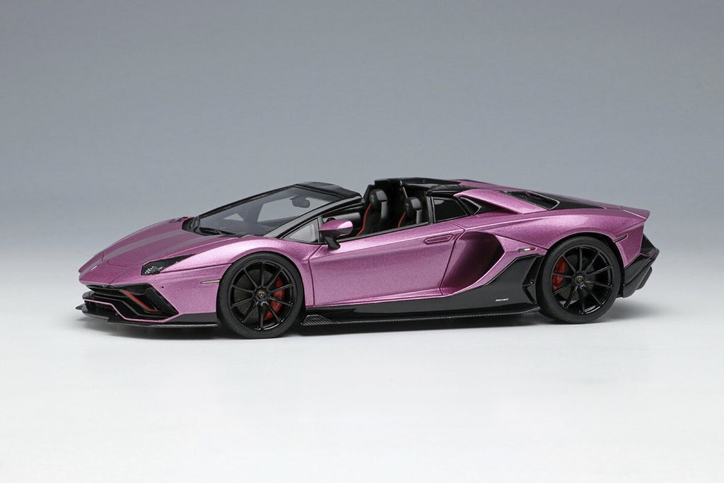 EIDOLON EM638E 1/43 Lamborghini Aventador LP780-4 Ultimae Roadster Viola 30th