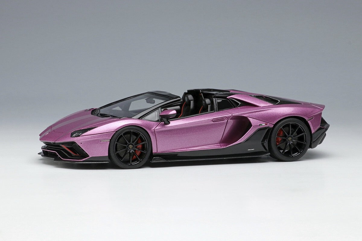 EIDOLON EM638E 1/43 Lamborghini Aventador LP780-4 Ultimae Roadster Viola 30th