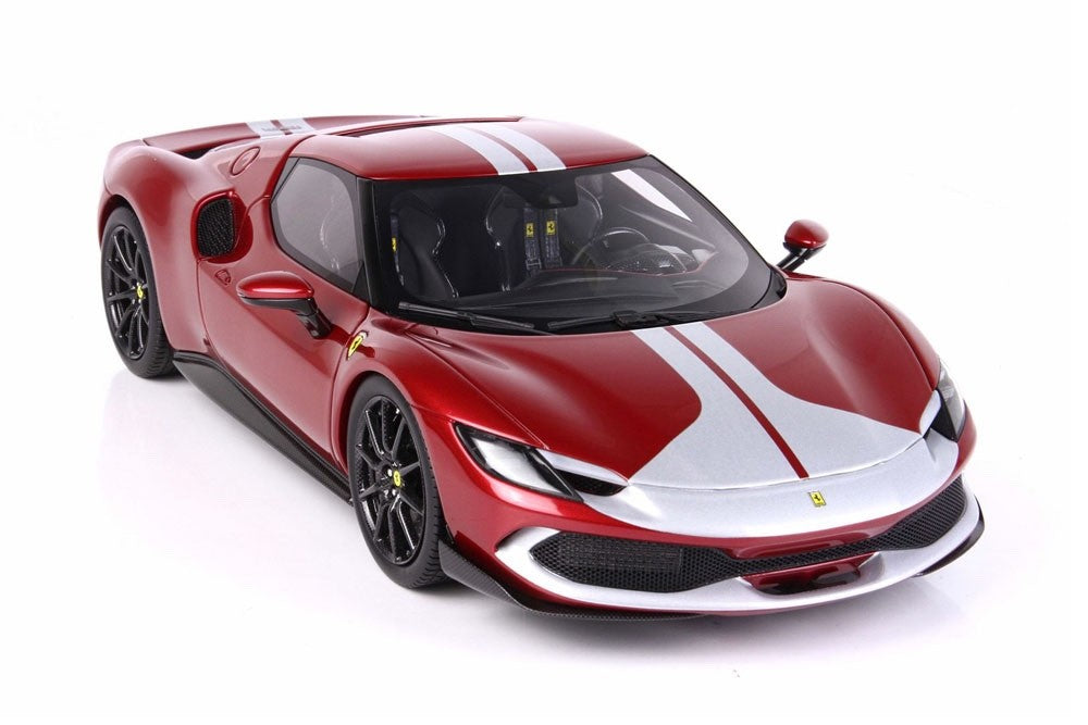 BBR P18211BV 1/18 Ferrari 296 GTB Assetto Fiorano 2021 Rosso Fiorano Ltd 300pcs