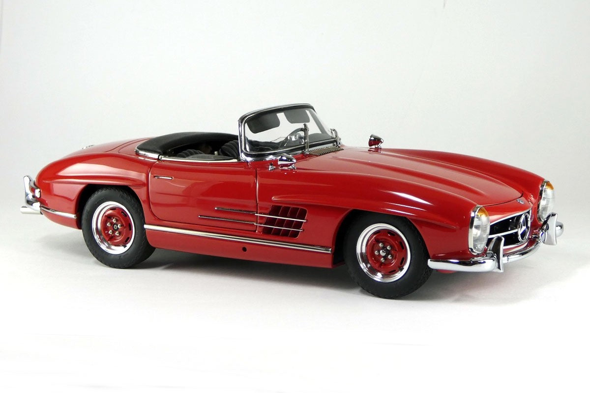 CMC M-282 1/18 Mercedes-Benz 300 SL W198 Roadster Open 1957 Red Diecast Ltd 1500