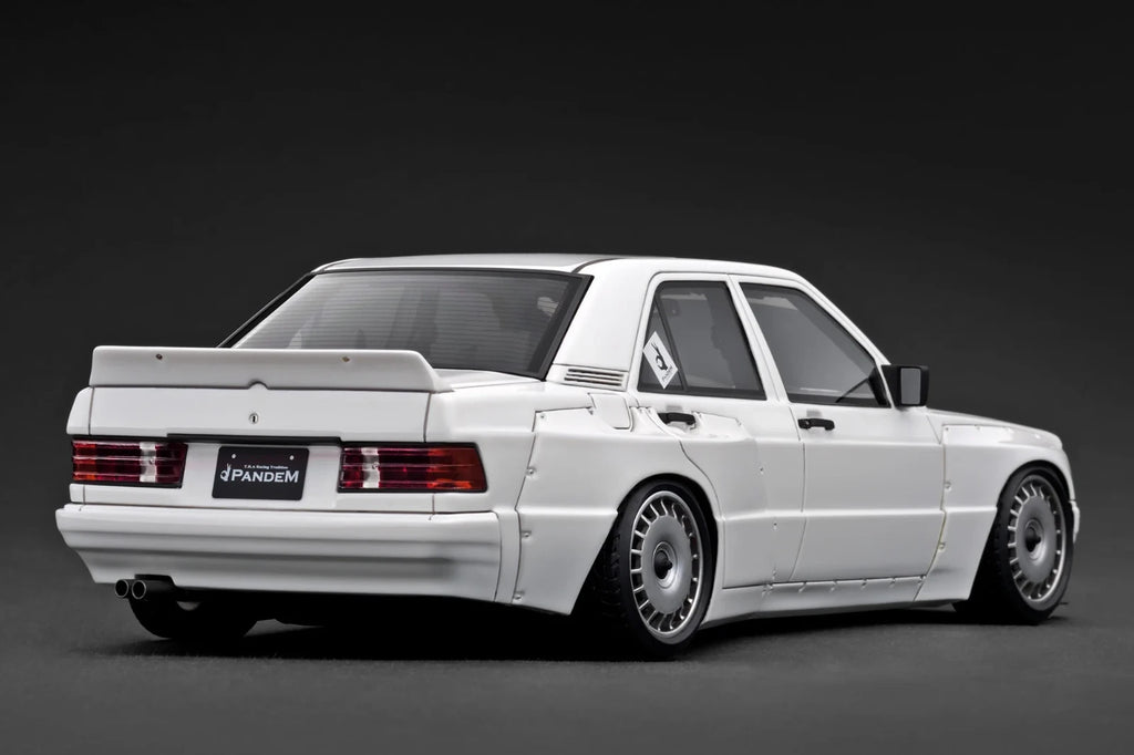 Ignition Model IG3774 1/18 PANDEM Mercedes-Benz 190 White Resin Car