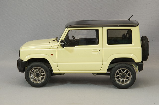 AUTOart Aa78500 1/18 Suzuki Jimny JB64 Ivory/Black Roof Composite