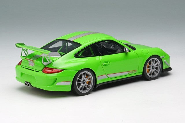 EIDOLON EM606E 1/43 Porsche 911 997.2 GT3 RS 4.0 2012 Green Yellow Resin
