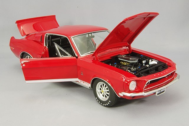 ACME ACM-A1801808 1/18 Shelby GT350 1968 Red Mustang Diecast