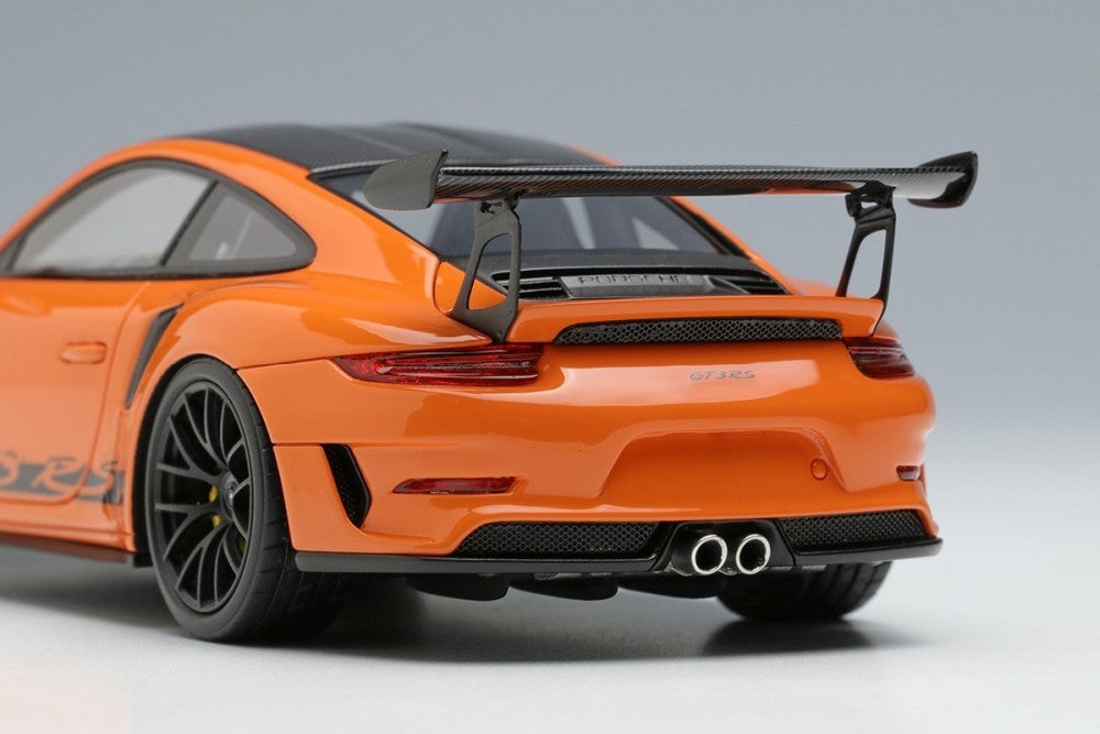 Make Up EIDOLON EM574E 1/43 Porsche 911 GT3 RS Weissach Package 2018 Orange